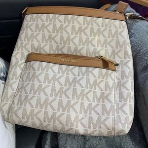 Michael Kors logo crossbody bag